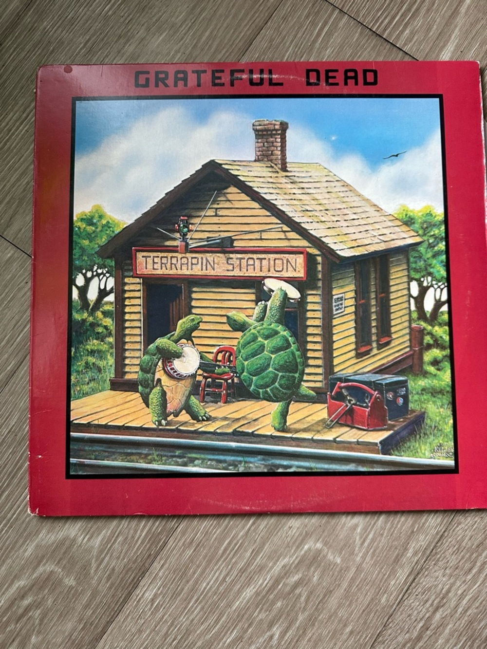 Vintage Grateful Dead Terrapin station album 1977